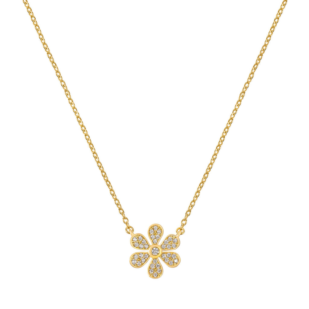 diamond Daisy necklace